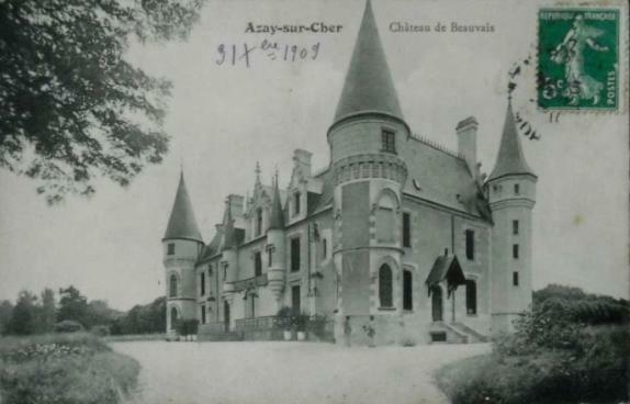 Château de Beauvais Azay-sur-Cher Exterior foto